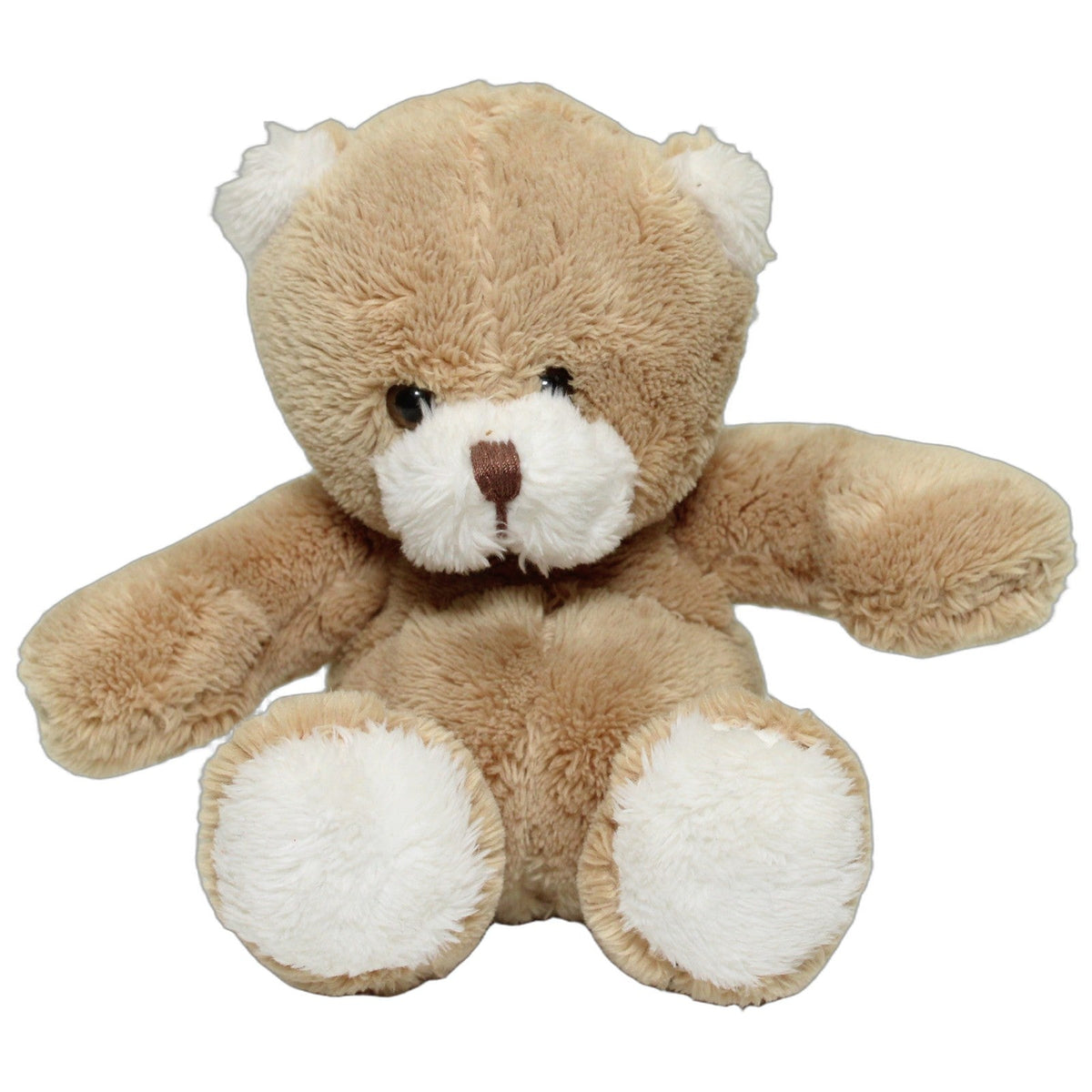 123000028523 Unbekannt Kleiner Bär, sitzend Kuscheltier Kumpel Leo 12cm Beige ebay-stofftiere