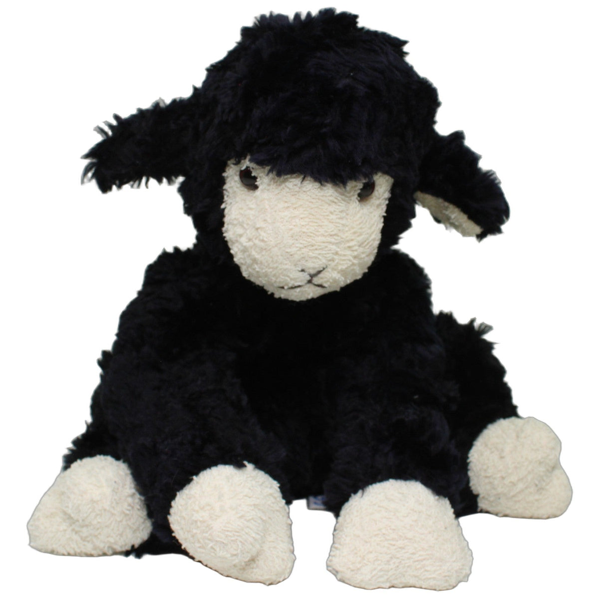 123000028541 Kuschelwuschel Schwarzes Schaf mit Frottee, groß Kuscheltier Kumpel Leo 35cm _Osterfreund_ _Wieder Da_