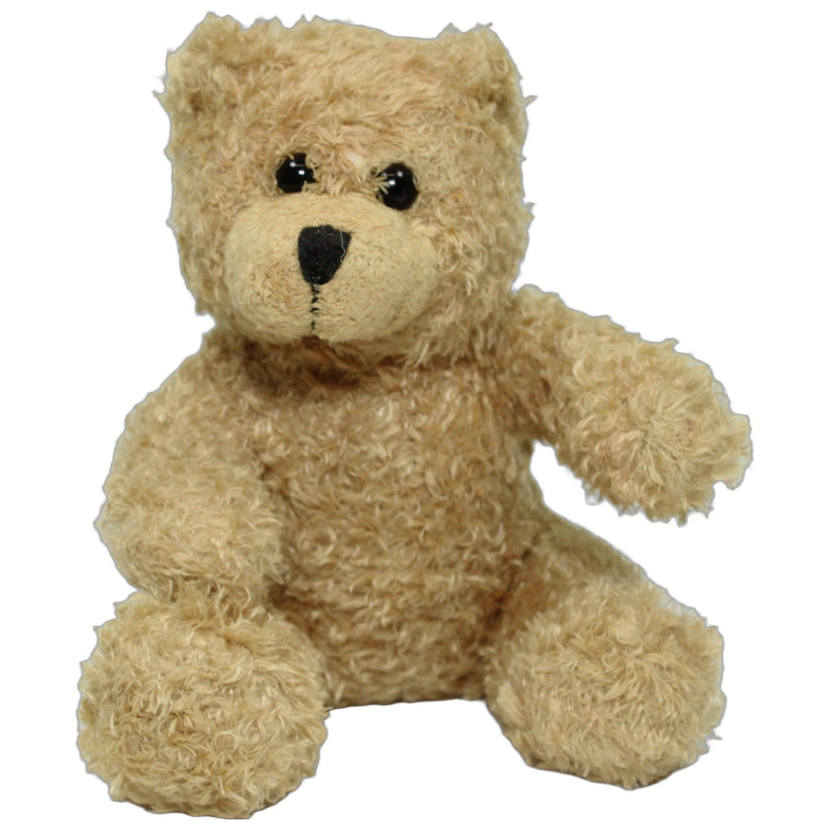 123000028563 Unbekannt Beiger Teddybär, sitzend Kuscheltier Kumpel Leo 15cm _Wieder Da_ Beige
