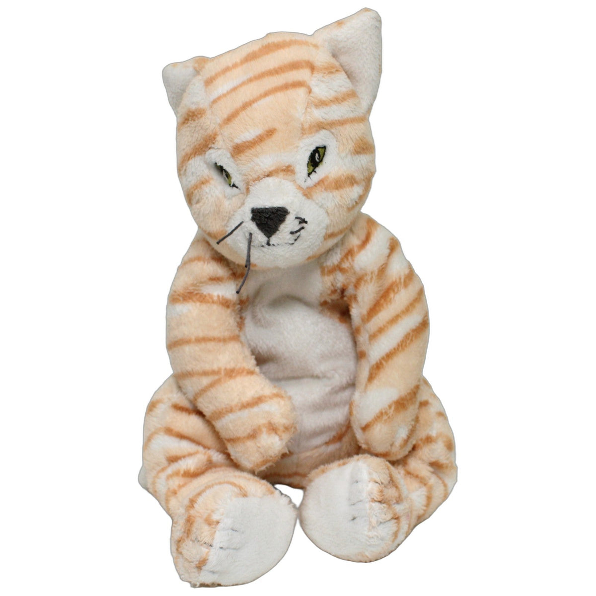 123000028573 IKEA Gestreifte Katze, GOSIG KATT Kuscheltier Kumpel Leo 30cm Beige Braun
