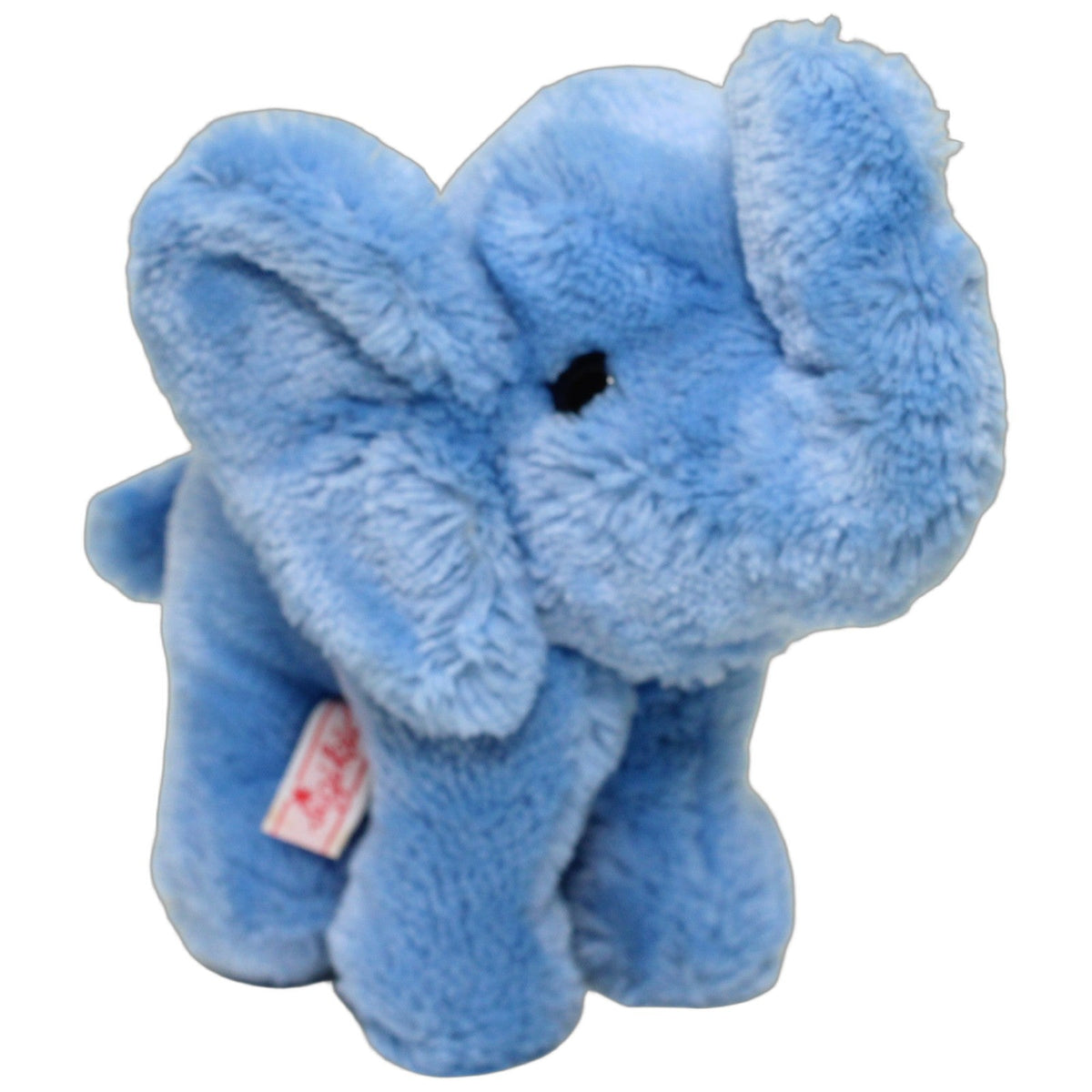123000028589 Sigikid Blauer Elefant, stehend Kuscheltier Kumpel Leo 20cm _Vintage_ Blau