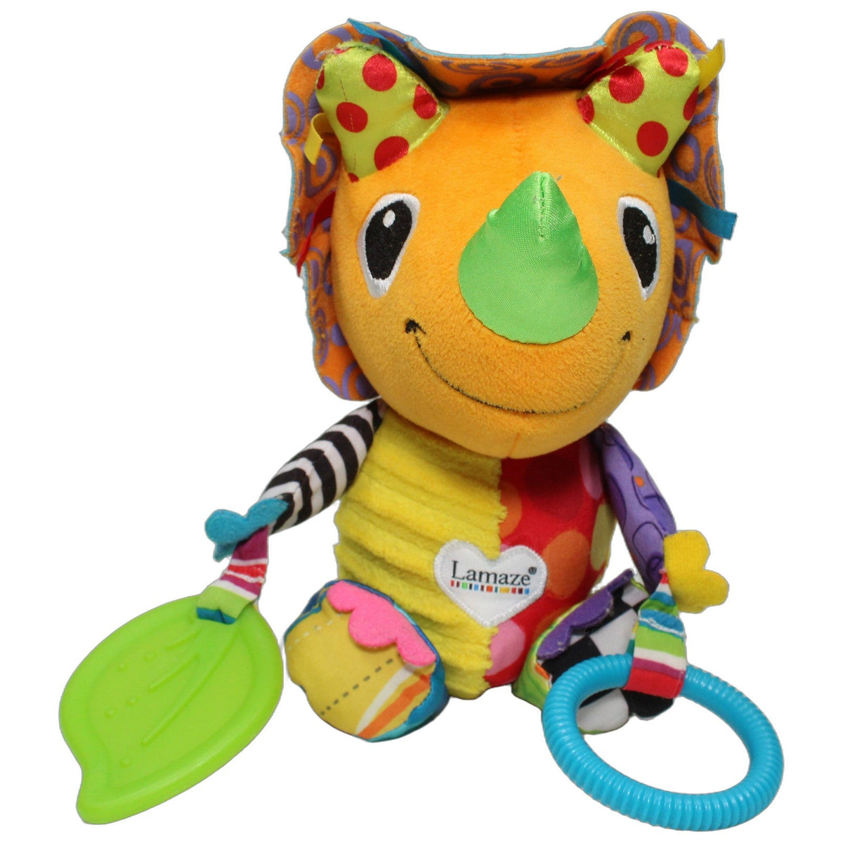 123000028605 Lamaze Bunter Dino Daisy Activity-Kuscheltier Kumpel Leo 23cm Activity-Kuscheltier Dinosaurier