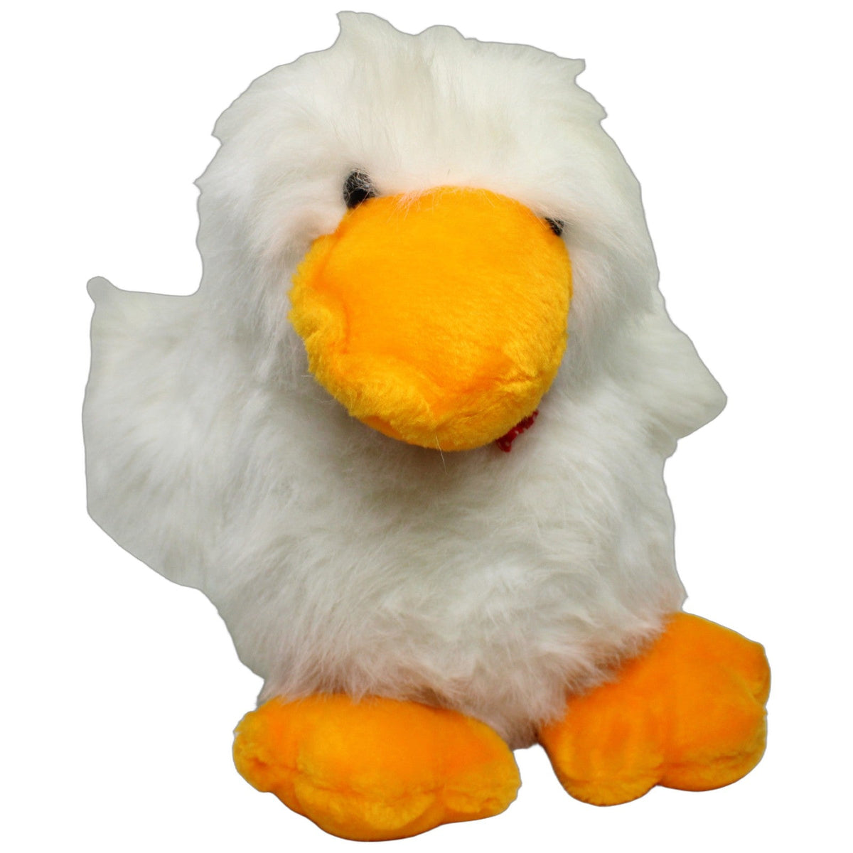123000028653 Seneca Herzl, große weiße Ente mit roter Schleife Kuscheltier Kumpel Leo 35cm ebay-20-stofftiere Gebraucht