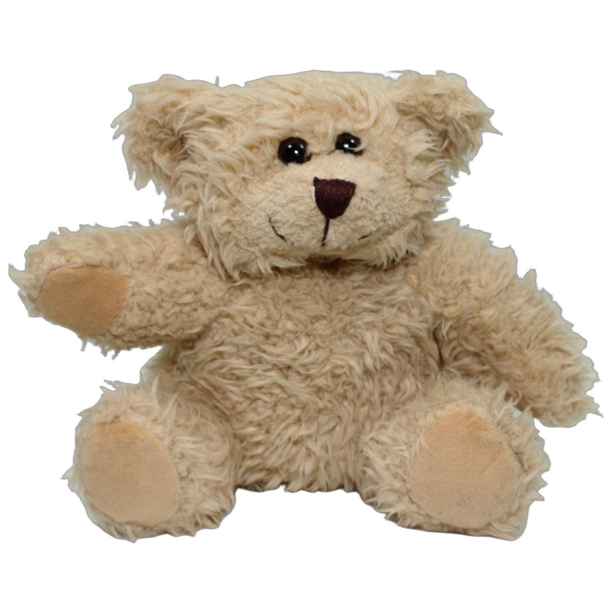 123000028658 Unbekannt Zotteliger Teddybär, beige Kuscheltier Kumpel Leo 20cm Beige ebay-stofftiere
