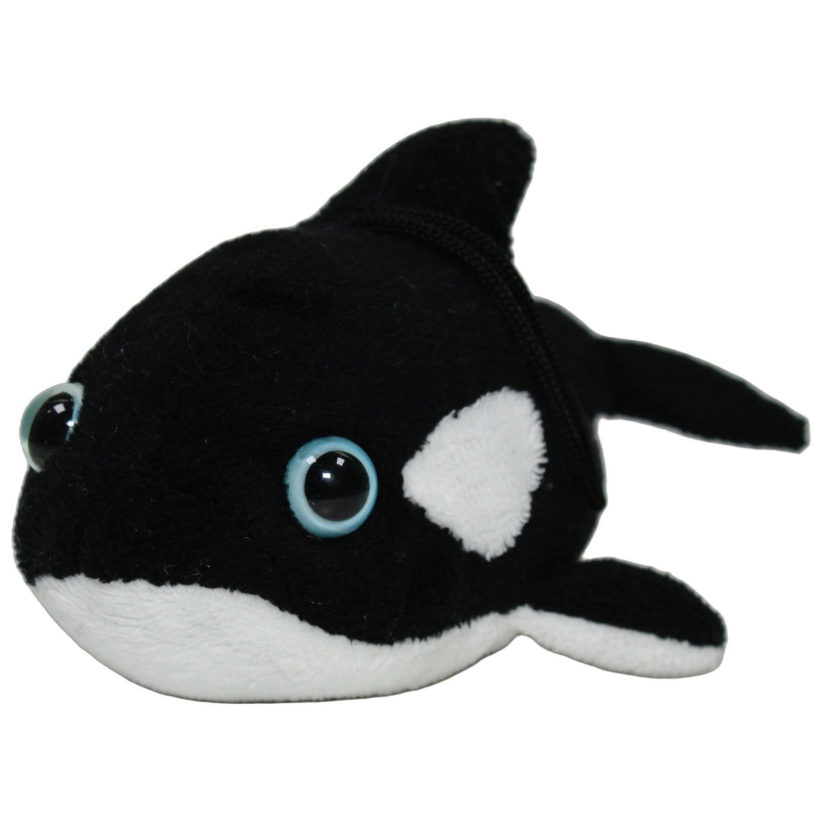 123000028661 Unbekannt Kleiner Orca mit blauen Augen Kuscheltier Kumpel Leo 18cm Blau ebay-stofftiere