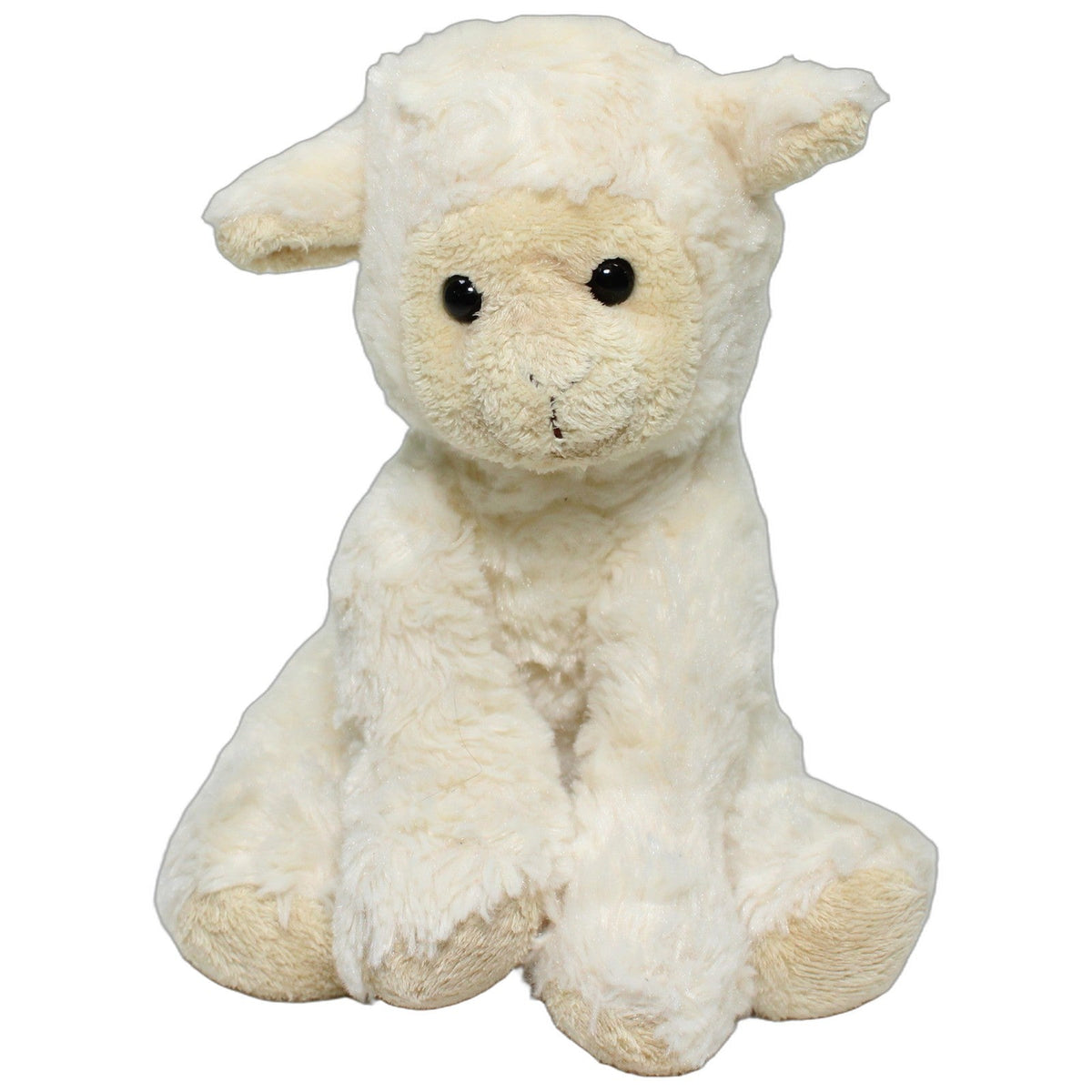 123000028663 Teddy-Hermann Weißes Schaf, sitzend Kuscheltier Kumpel Leo 20cm Beige ebay-stofftiere