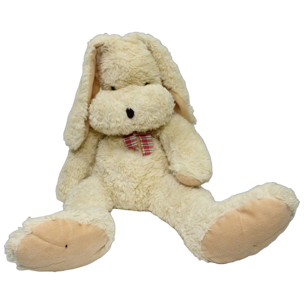 XL Schlenker-Hase mit rot karierter Schleife