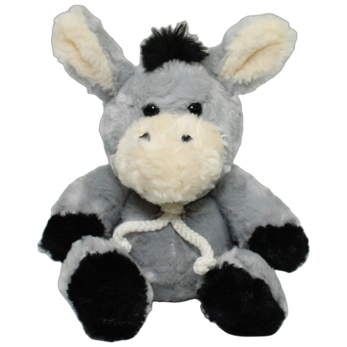 123000028718 Besttoy Grauer Esel, sitzend Kuscheltier Kumpel Leo 17cm ebay-stofftiere Esel