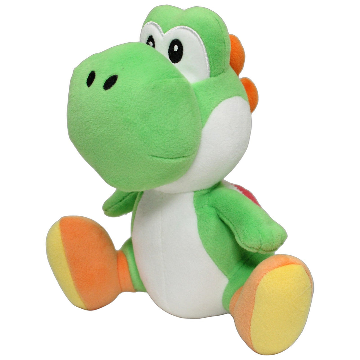 123000028735 San-ei Grüner Yoshi aus Super Mario Kuscheltier Kumpel Leo 20cm Charakter Dinosaurier