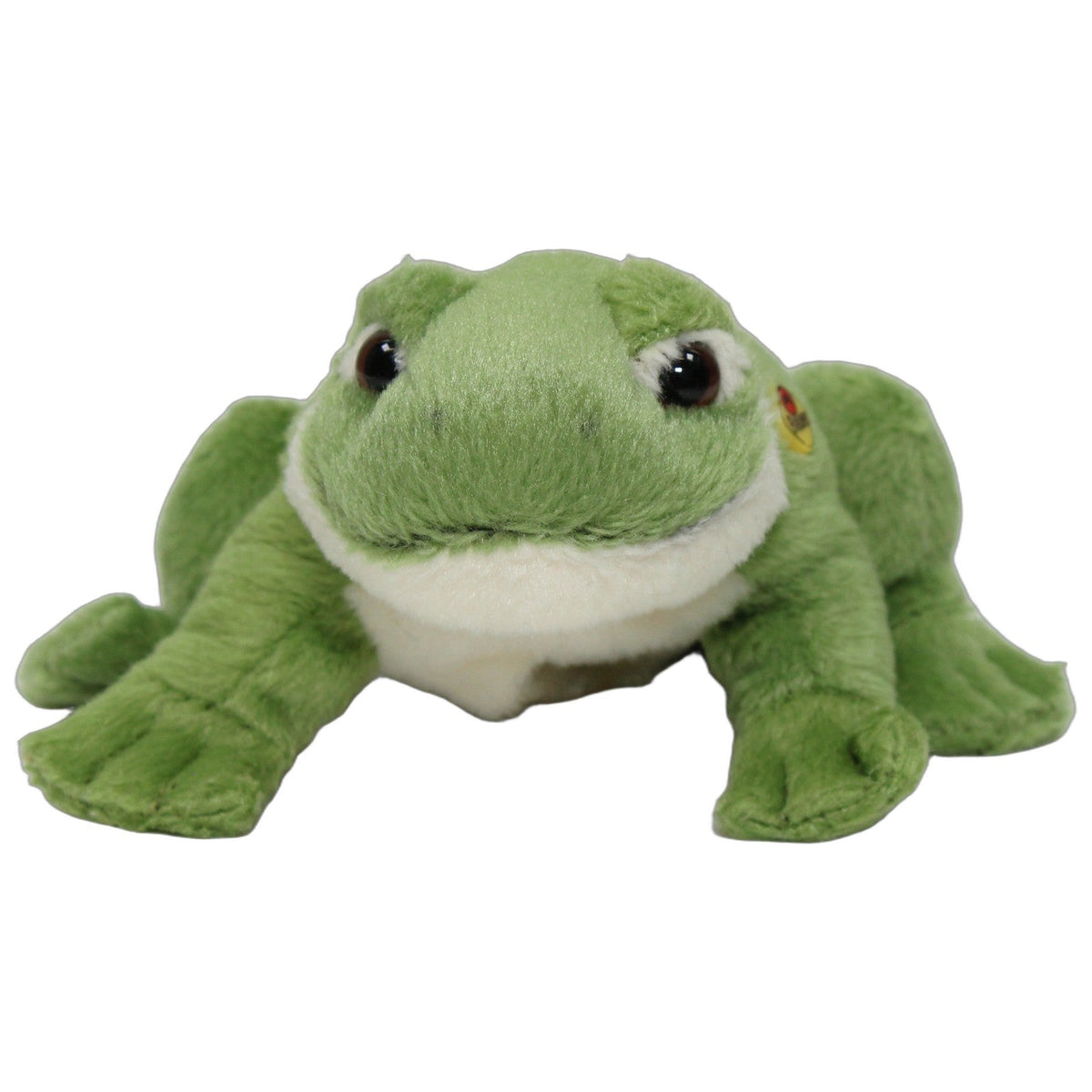 123000028737 Bauer Grüner Frosch (nur Hülle) Kuscheltier Kumpel Leo 13cm ebay-stofftiere Frosch