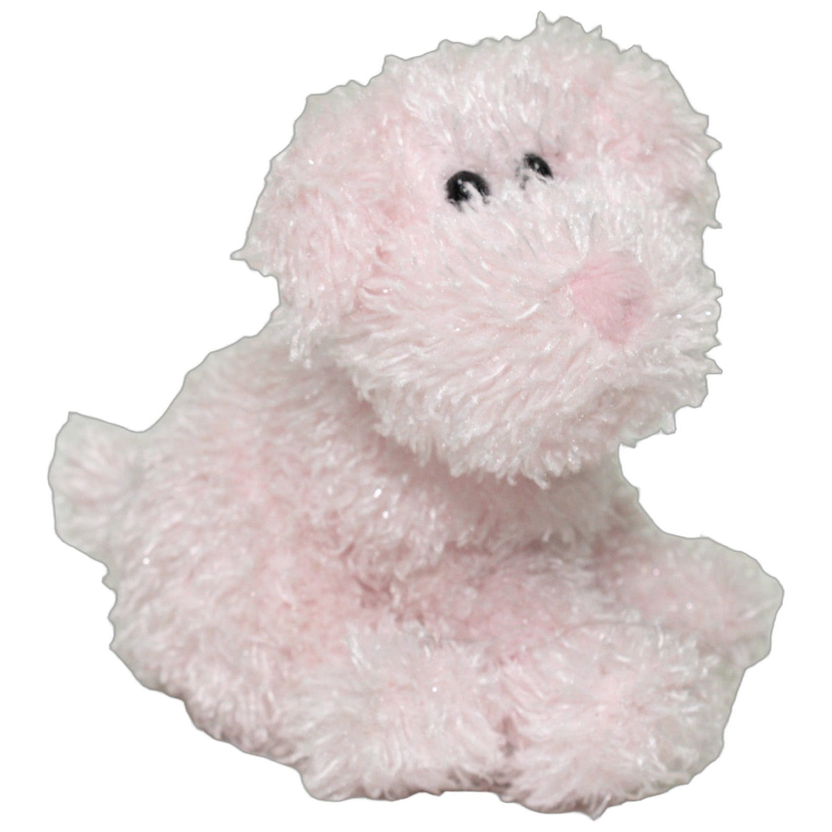 123000028749 Animal Alley Toys "R" Us, zotteliger rosa Hund Kuscheltier Kumpel Leo 14cm ebay-stofftiere Gebraucht