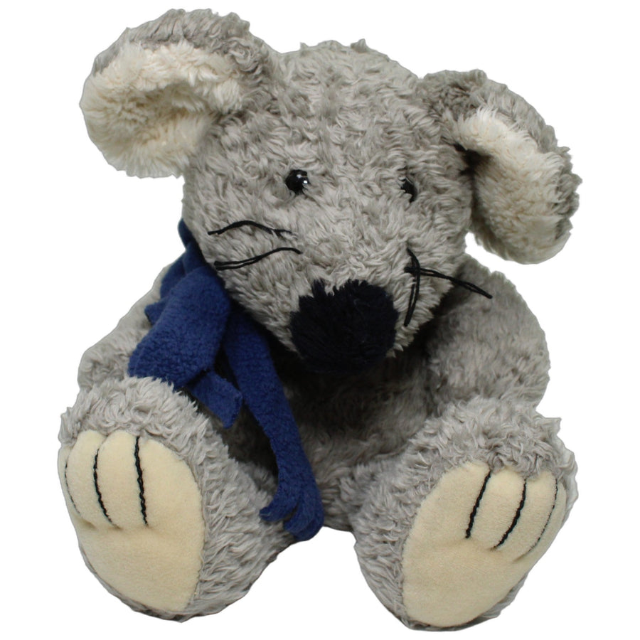 Schlenker Maus mit blauem Schal