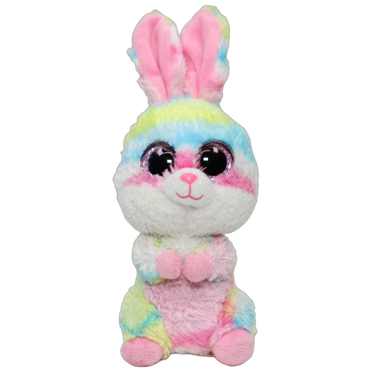 123000028780 TY Bunter Hase Lollipop, klein Kuscheltier Kumpel Leo 15cm ebay-stofftiere Gebraucht