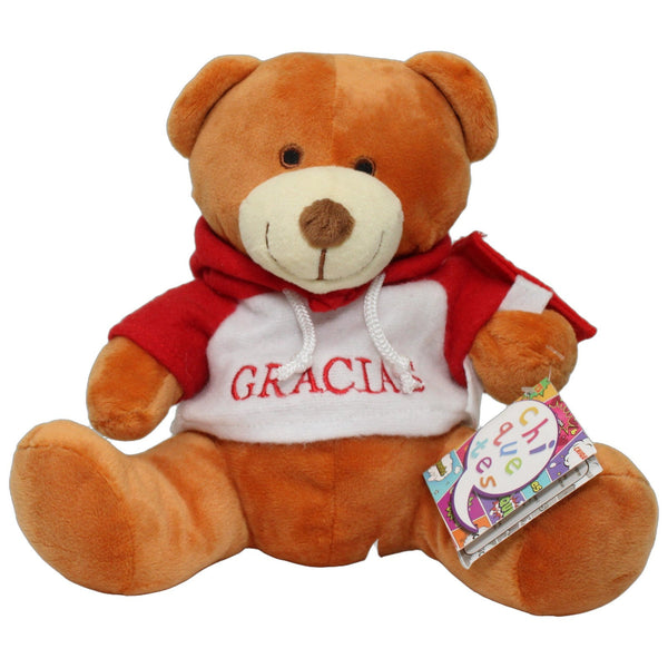 Teddy mit Pullover "Gracias"
