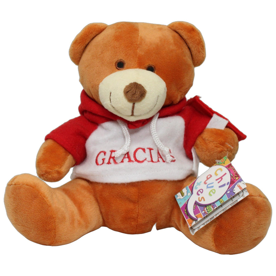 Teddy mit Pullover "Gracias"