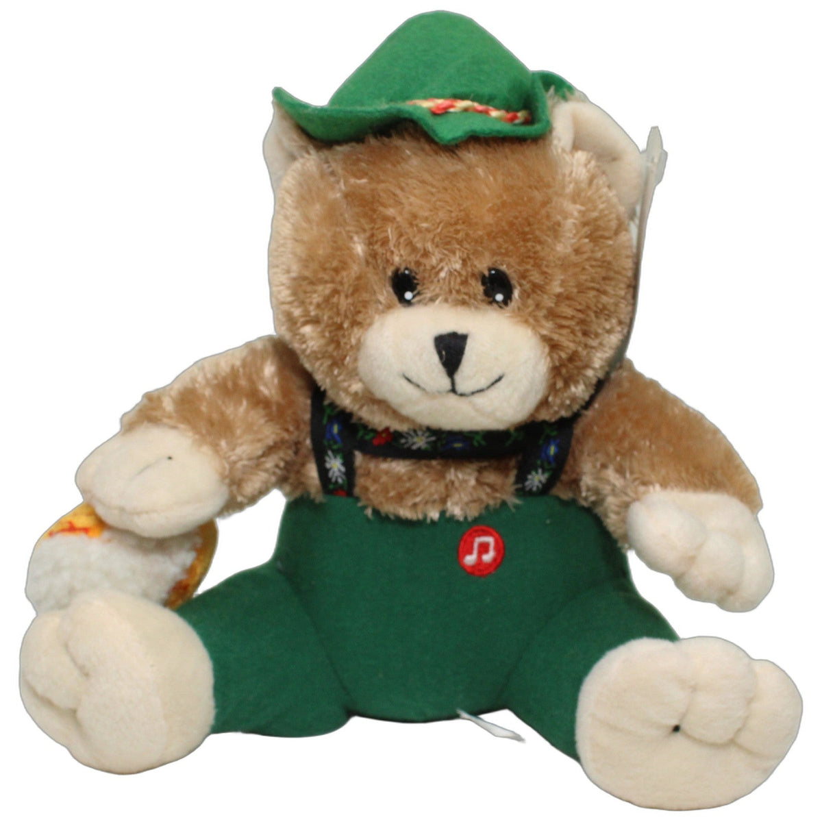 123000028882 ES Gerhardshofen Prosit Bär mit Sound Kuscheltier Kumpel Leo 20cm Beige Braun