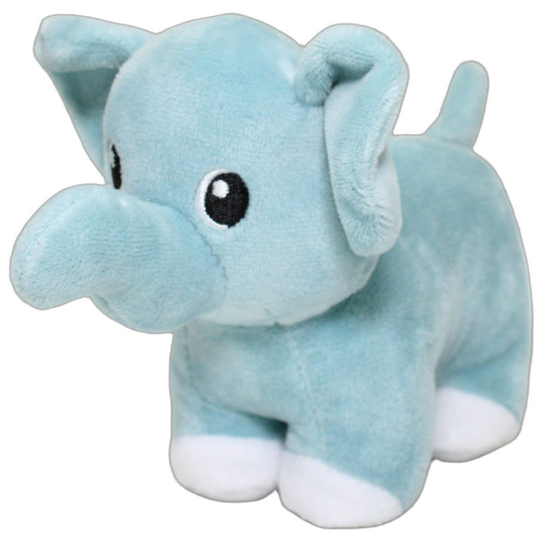 Hellblauer Elefant, stehend