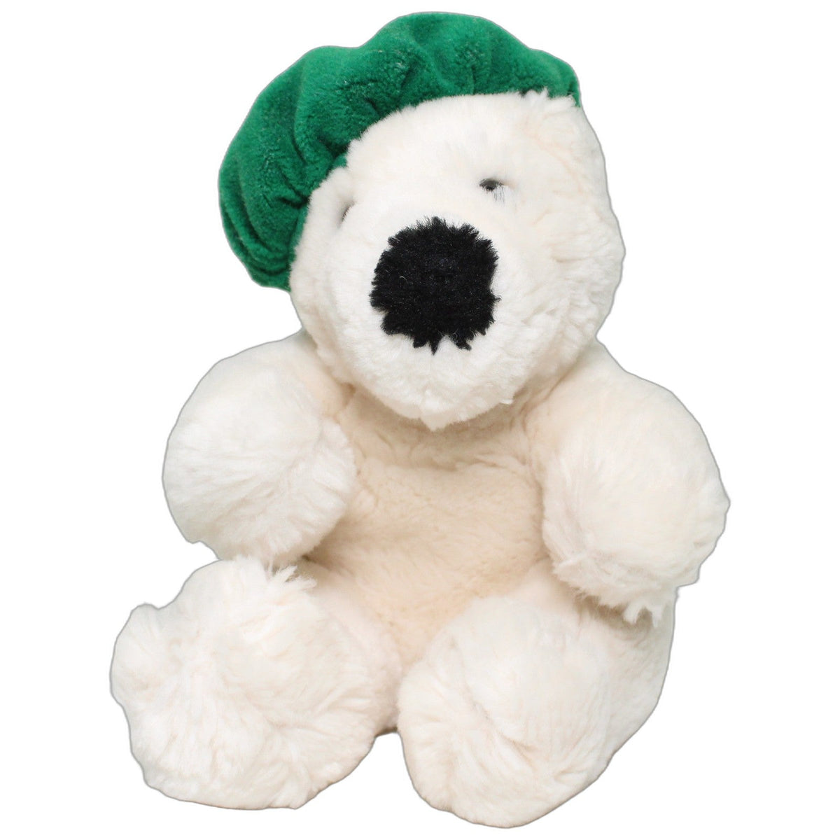 123000029041 NICI Eisbär mit grüner Baskenmütze, sitzend Kuscheltier Kumpel Leo 17cm ebay-20-stofftiere Eisbär