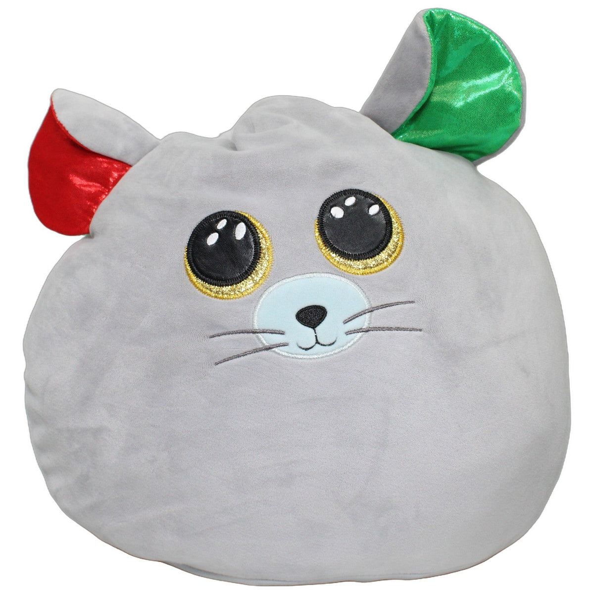 123000029048 TY Squishy Beanie, große Weihnachts-Maus Chipper Kuscheltier Kumpel Leo 30cm ebay-stofftiere Gebraucht