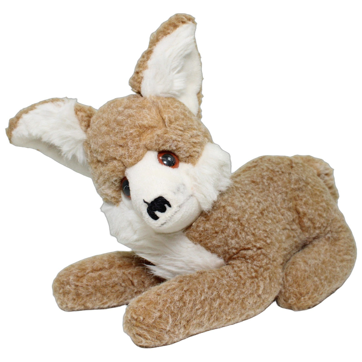 123000029050 Unbekannt Liegender Fuchs Kuscheltier Kumpel Leo 28cm Braun ebay-stofftiere