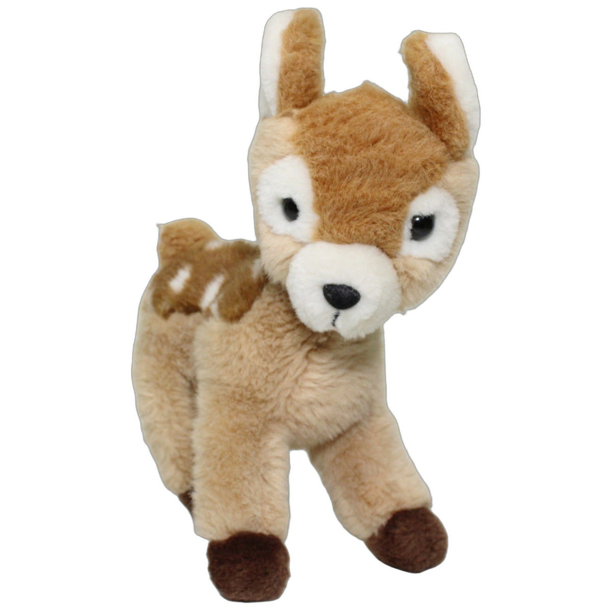 123000029147 Schmusi Niedliches Rehkitz, stehend Kuscheltier Kumpel Leo 20cm Beige Braun