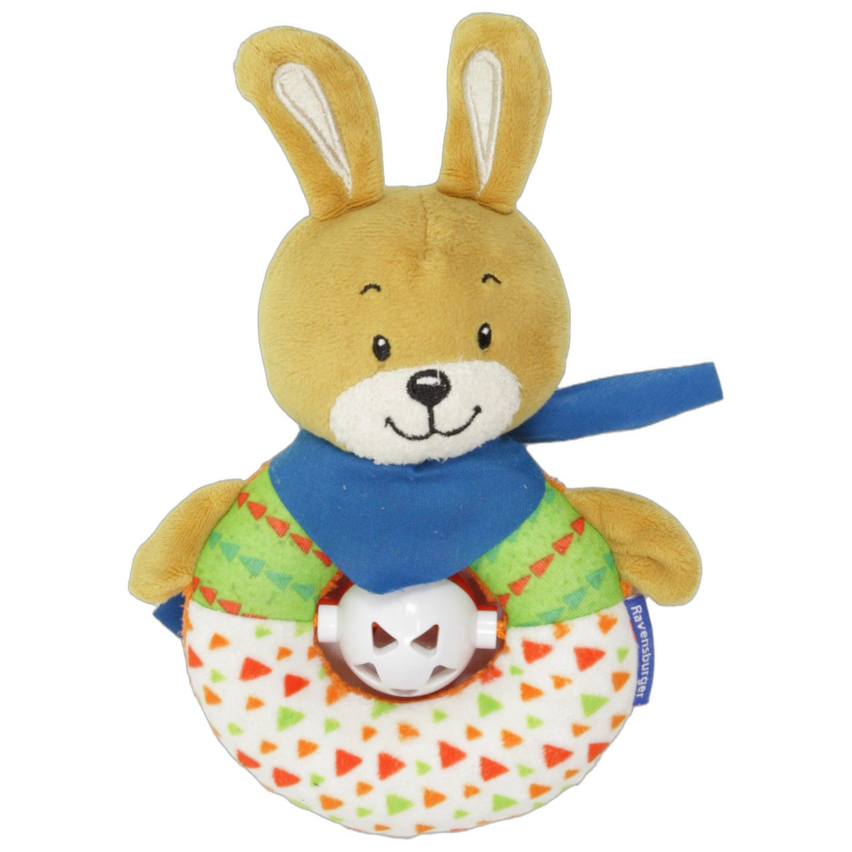 123000029151 Ravensburger Süßer Hase mit blauem Halstuch Greifling mit Rassel Kumpel Leo 16cm Baby & Kleinkind ebay-baby-sonstiges