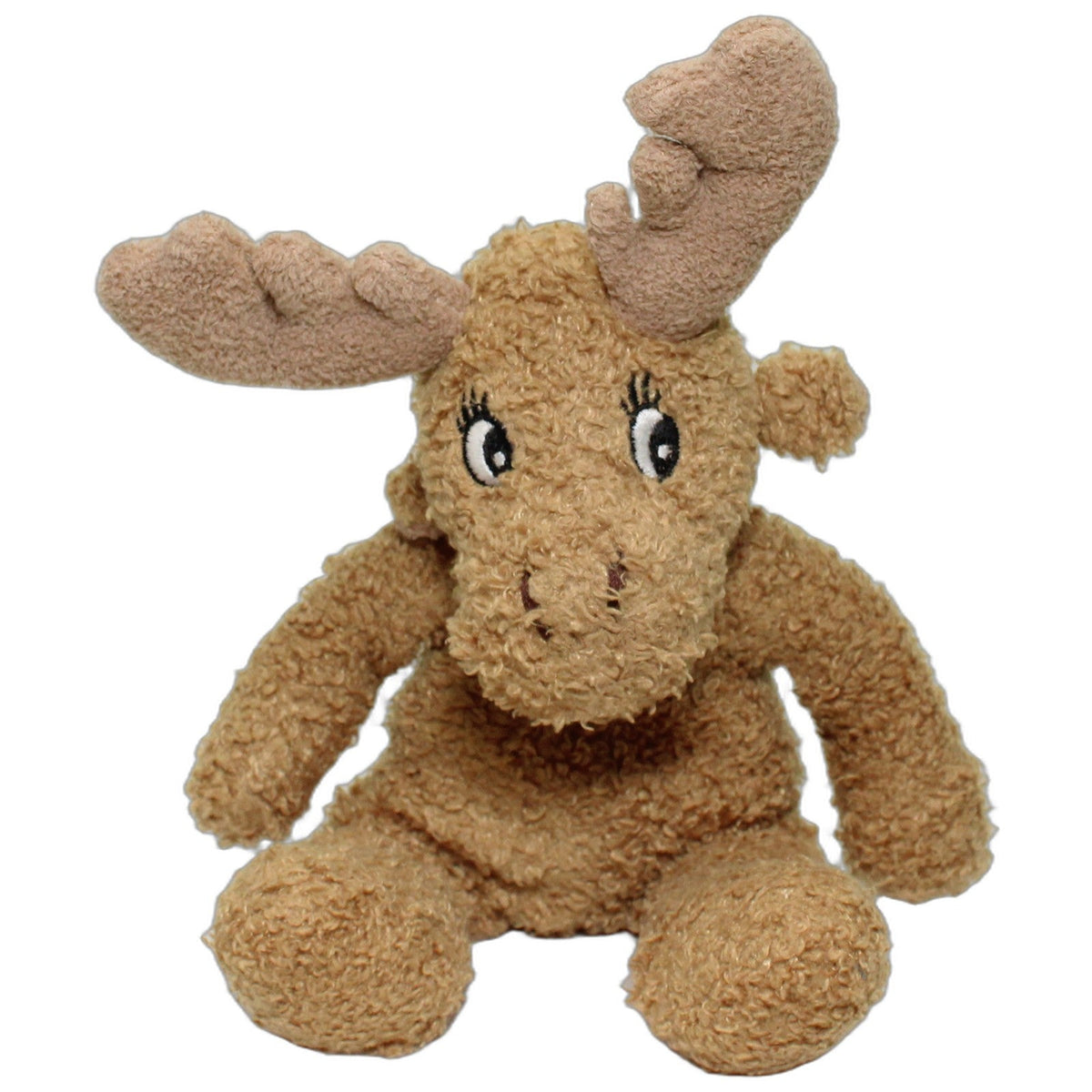 123000029166 Unbekannt Lustiger Schlenker-Elch Kuscheltier Kumpel Leo 30cm Beige Braun