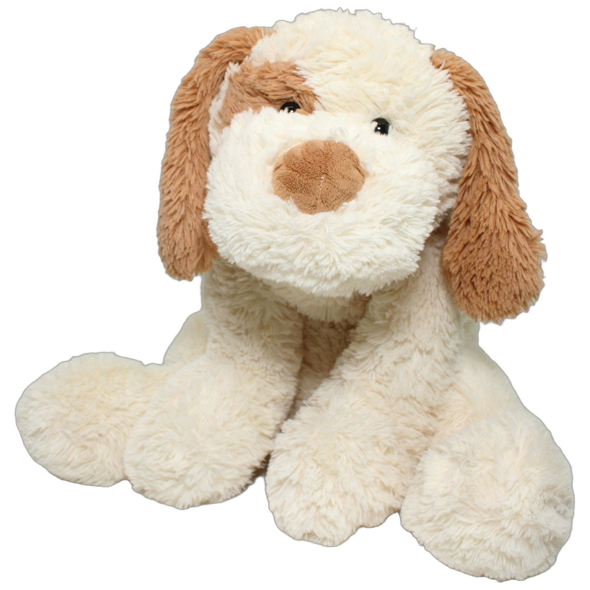 123000029226 Bob der Bär Niedlicher XL Hund mit braunen Ohren, sitzend Kuscheltier Kumpel Leo 45cm Braun ebay-20-stofftiere