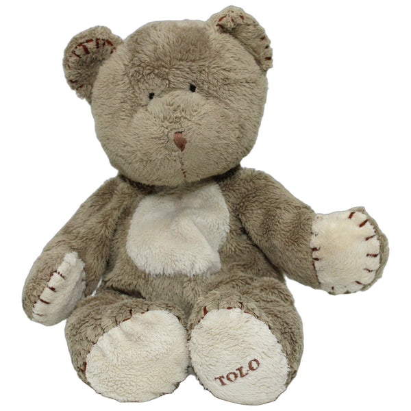 Süßer Teddy mit Nähten & Rassel