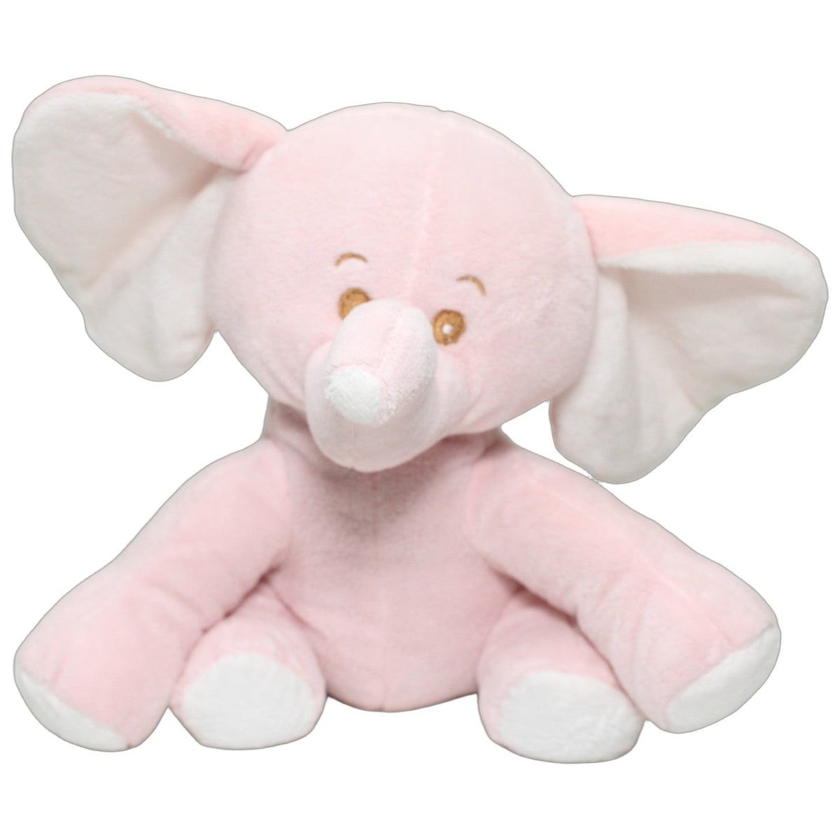 123000029230 ČURI MURI Süßer rosa Elefant mit Rassle Kuscheltier Kumpel Leo 25cm ebay-stofftiere Elefant