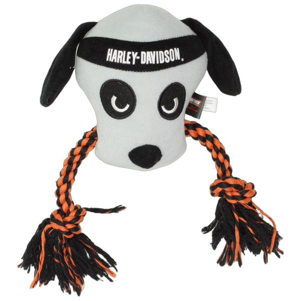 Schlafender Hund mit Quietscher & Seil