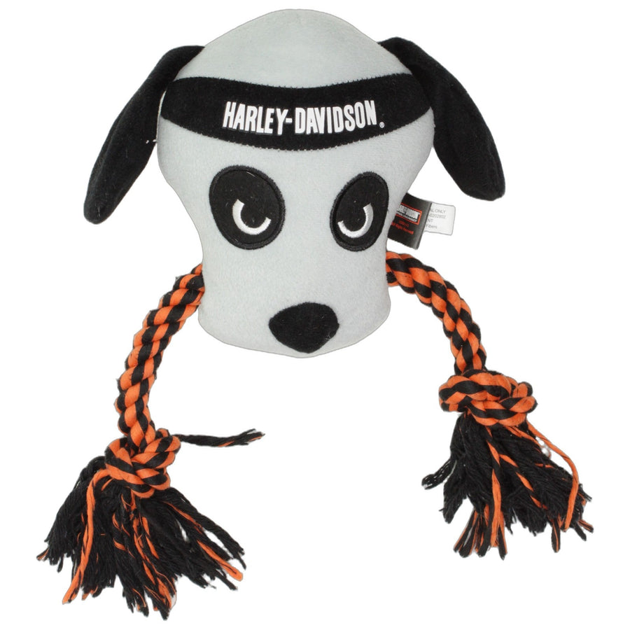 Schlafender Hund mit Quietscher & Seil