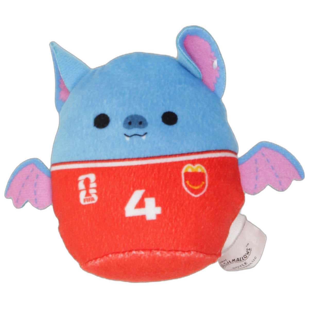 123000029303 McDonald's Happy Meal: Squishmallows WM, Boyle Kuscheltier Kumpel Leo 2026 8cm Blau