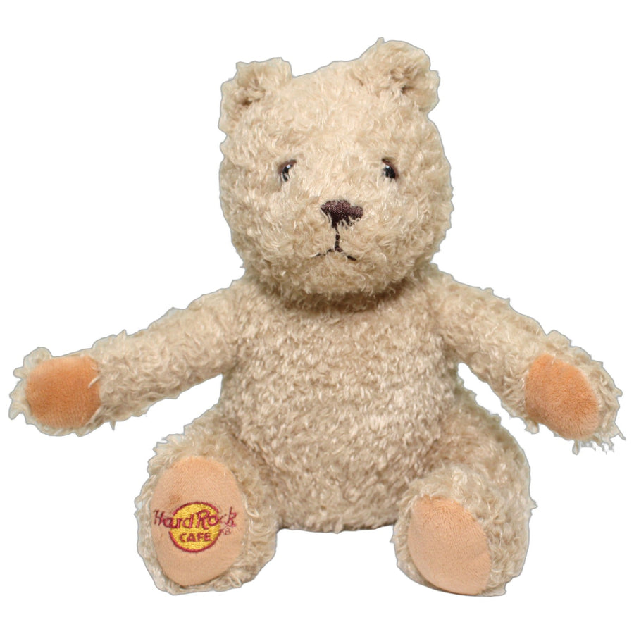 Hellbrauner Zottel-Teddy, sitzend