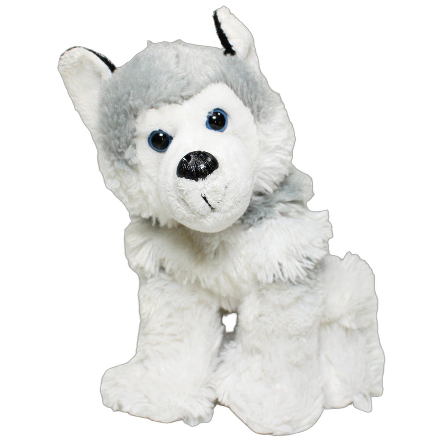 Süßer Husky, sitzend