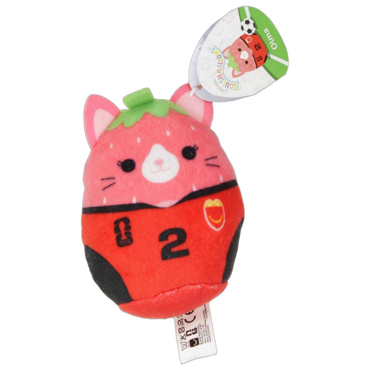 123000029508 McDonald's Happy Meal: Squishmallows, Katze Olma Kuscheltier Kumpel Leo 9cm ebay-stofftiere Gebraucht