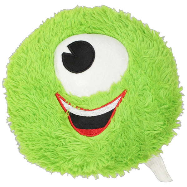 Rundes Monster mit einem Auge, grün