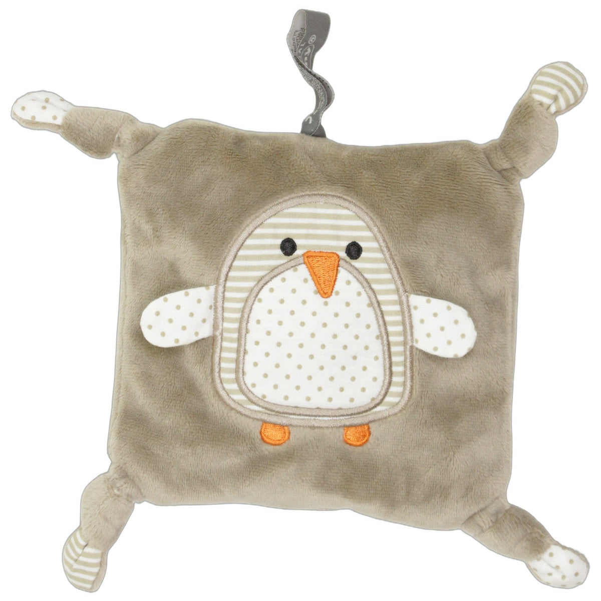 123000029603 Fashy Pinguin Pia, grau Wärmekissen mit Bezug Kumpel Leo 15cm Baby & Kleinkind Beige