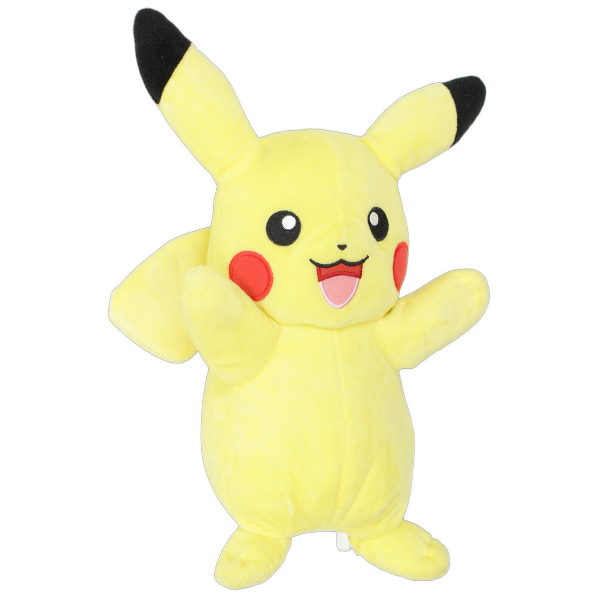 123000029629 Jazwares Pikachu mit Sound & Lichteffekt aus Pokémon Kuscheltier Kumpel Leo 32cm Braun Charakter