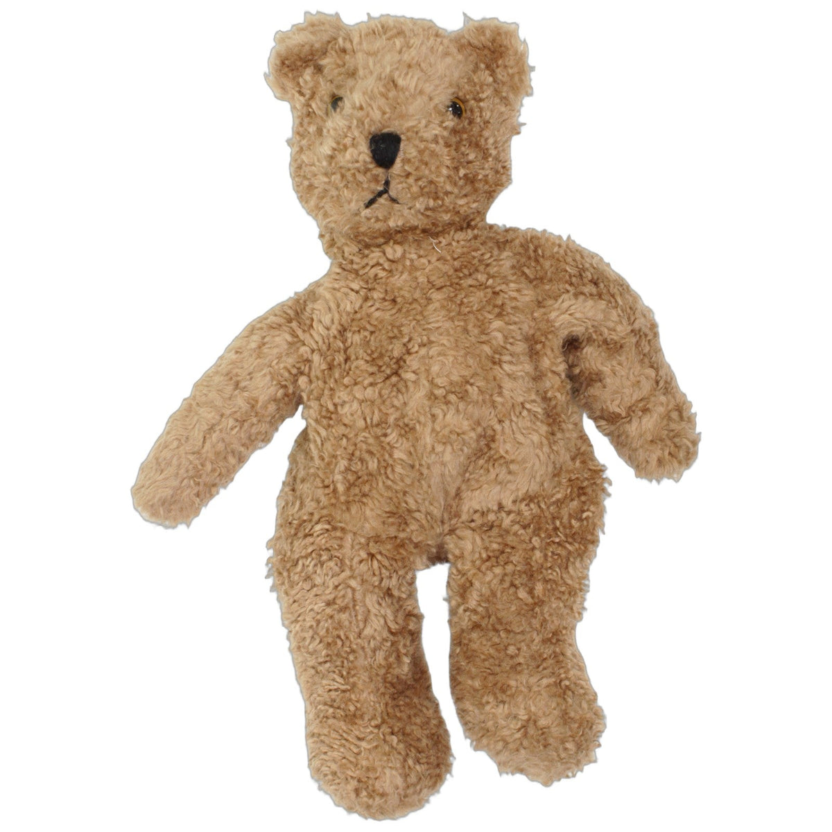 123000029636 TY XL Zotteliger Teddybär Curly Kuscheltier Kumpel Leo 1990 43cm Braun