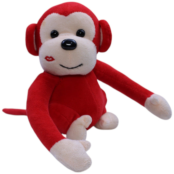 Roter Affe mit Bussi