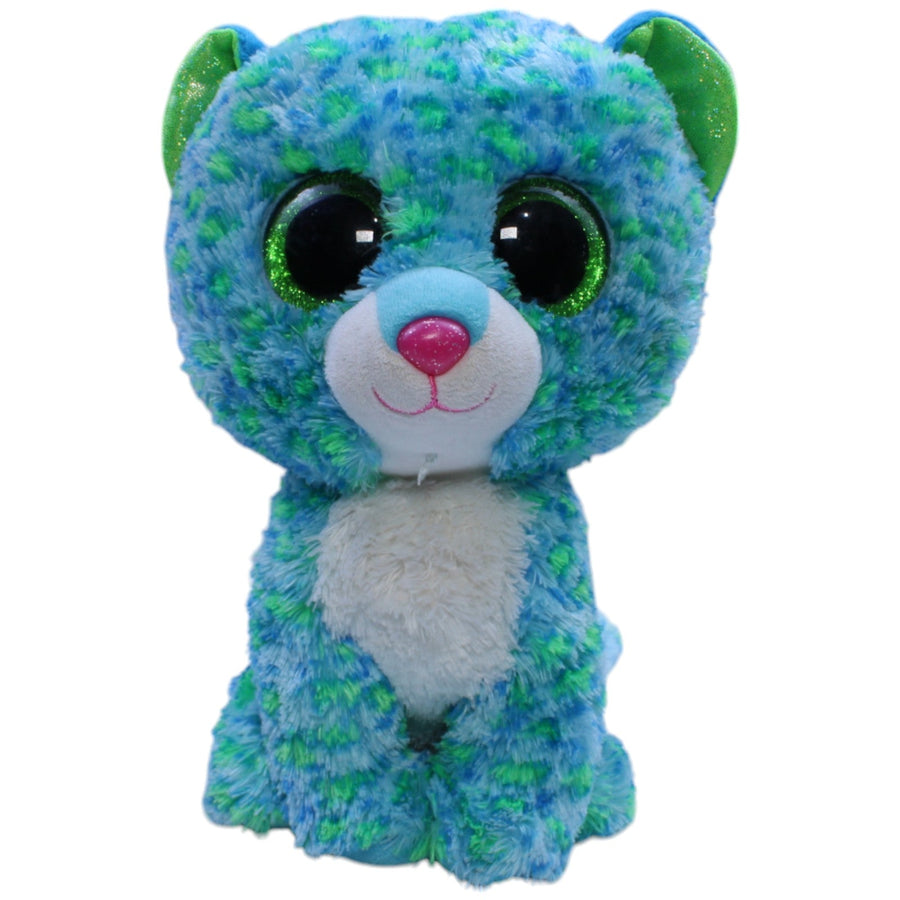 Leopard Leona, blau