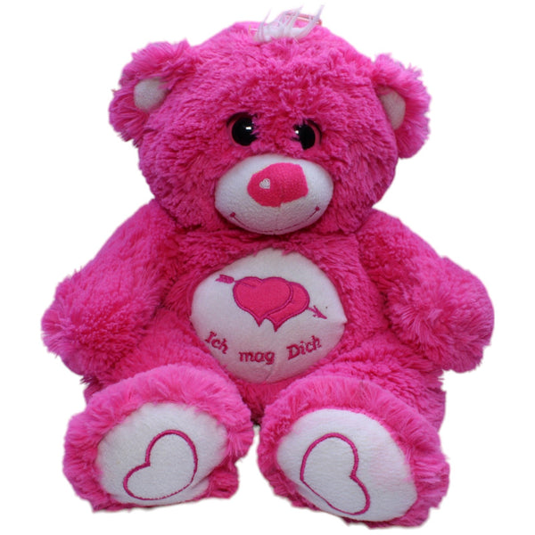 XL  Pinker Teddybär "Ich mag Dich"