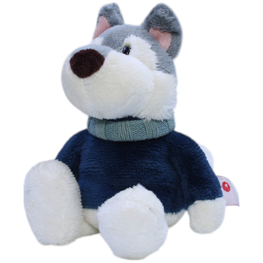 Husky Jack mit Pullover, klein