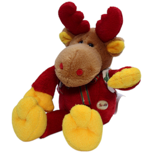 Weihnachtlicher Elch mit Rucksack