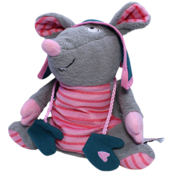 Kinder, Maus mit Mütze & Handschuhen