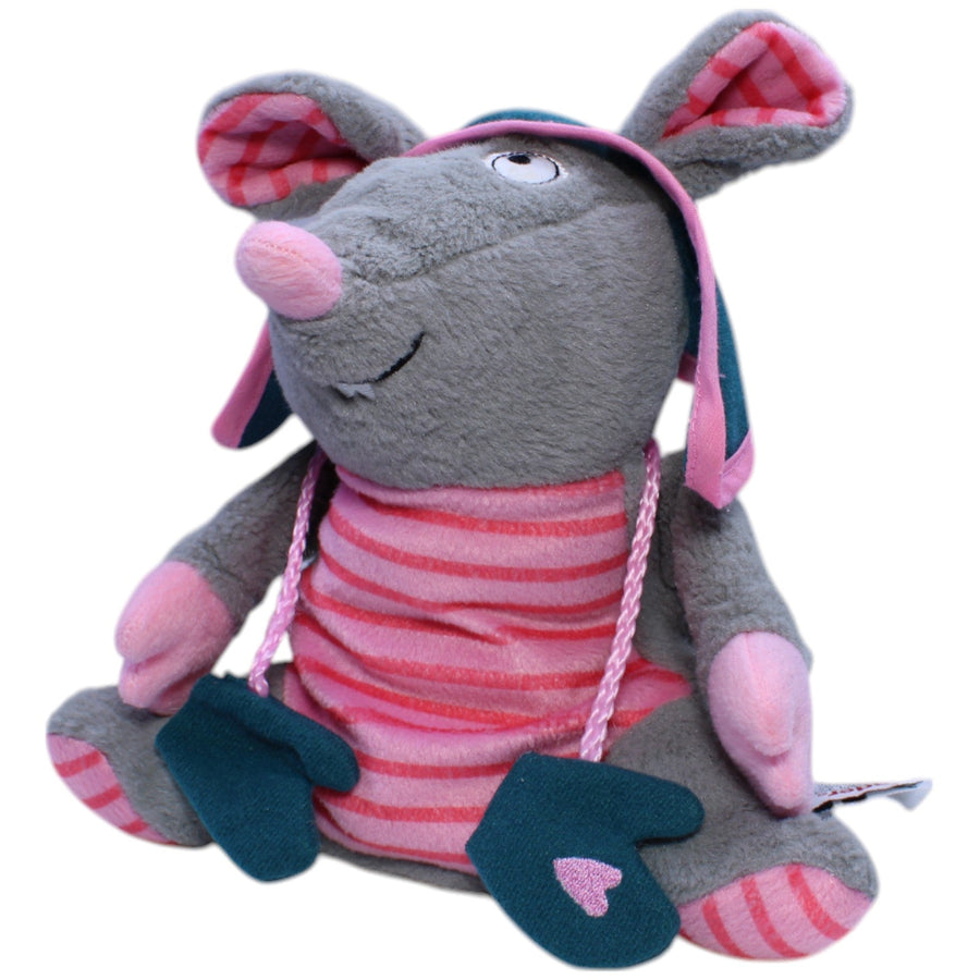 Kinder, Maus mit Mütze & Handschuhen