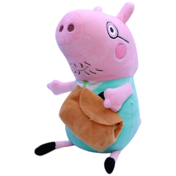 Papa Wutz mit Aktentasche