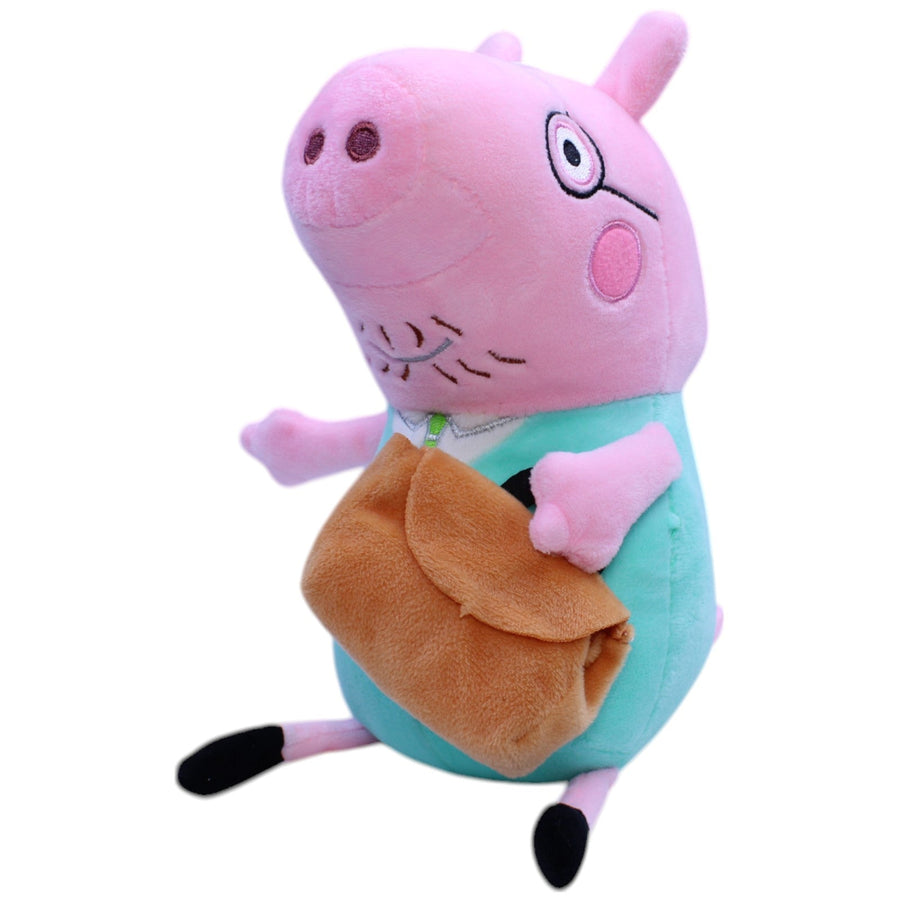Papa Wutz mit Aktentasche