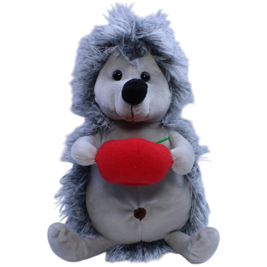 Süßer Igel mit Apfel